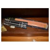 Gun cleaning items, oil, spent shel...