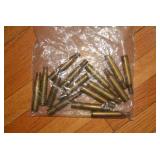 Gun cleaning items, oil, spent shel...