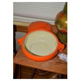 Halls casserole dish with Rosenthal...