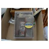 Lantern, knife sharpening kit, Ward...