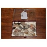 Arrowhead and other various stone p...