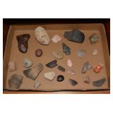 Arrowhead, rocks and other various ...