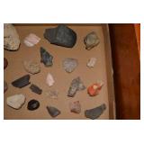 Arrowhead, rocks and other various ...
