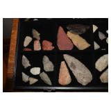 Collection of arrowhead and other v...