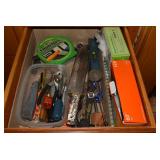 Hand tools, tape and other items...