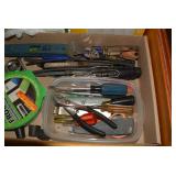 Hand tools, tape and other items...