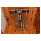 Croquet set...