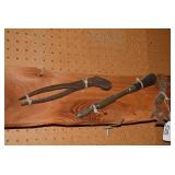 Vintage tool display...