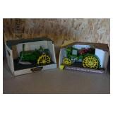 (2) Ertl 1/16th scale John Deere to...
