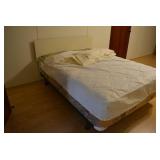 Bed set with headboard; located ups...