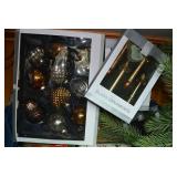 Assorted Christmas ornaments...