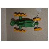 Reproduction cast iron toy tractor;...