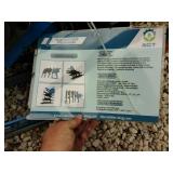 Skid Steer Auger blue