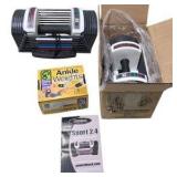 Retail value: about $180–$230 total Lot of 2 PowerBlock Sport 2.4 Adjustable Dumbbell With GoFit Ankle Weights