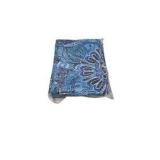 Washable Doggy Pad Blue Patterned Pet Pad