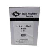PRO Tubular Compression Bandage 4.5" x 11 yd Roll Black, Open Box