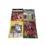 5 Home Improvement & Gardening Books – Wiring, Plumbing, Closets, Bulbs, DIY Storage