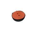 Retail value: about $50–$70 new Cyclone Seat Collapsible Portable Stool Orange Black With Carry Strap