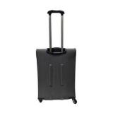 Travelpro Gray Rolling Upright Suitcase Luggage 25" Expandable Spinner Carry Handle