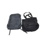US Bank Backpack & Wells Fargo Advisors Tote Bag Lot