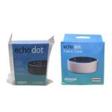 Amazon Echo Dot Smart Speaker – Alexa Voice Control – Sealed Box with Fabric Case