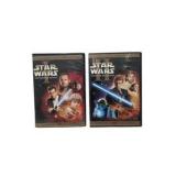 Star Wars DVD Lot - Episode I The Phantom Menace & Episode II Attack Of The Clones