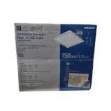 Utilitech 150 CFM Bathroom Ventilation Fan with Edge-Lit LED Light #0922557