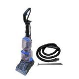 Retail price: $123.99 Bissell Upright Carpet Cleaner Extractor Machine Blue Black MODE  3952