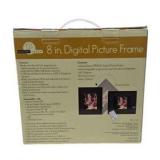 Digital Decor DPF8010 8" Digital Picture Frame With Remote and AC Adapter