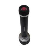 Husky 3 LED Flashlight Black/Silver 3 D Battery Flashlight