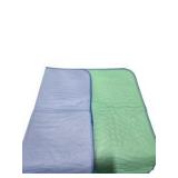 Improvia Reusable Underpads 34" x 36" Washable Waterproof Bed Pads Lot of 4