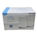 Retail price new: $469 Netgear Orbi AX4200 Tri-Band Mesh WiFi 6 System – RBK753 – 3-Pack – New Sealed