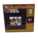 Digital Decor DPF8010 8" Digital Picture Frame With Remote and AC Adapter