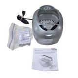 Brookstone Ultrasonic Jewelry and DVD Cleaner CD-7830A With Accessories