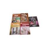 5 Home Depot 1-2-3 Hardcover DIY Books – Wiring, Tiling, Storage, Trimwork, Flower Gardening