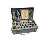 Retail / collector value: about $800–$1,400+, Vintage Military TV-7D/U Electron Tube Tester With Case, Cords & Army Test Data Manual