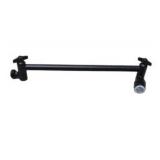 SparkPod 8" Luxury Rainfall Shower Head With 11" Adjustable Arm Matte Black