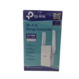 Retail value: about $90–$100 new TP-Link AX1800 Wi-Fi 6 Range Extender RE605X