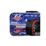 K&K Snow Socks Ultra Grip Series Large Tire Traction Set With Case