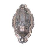 Decorative Metal Wall Lantern Sconce Candle Holder Copper Tone