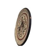 Decorative Match Holder Set With Round Tray, 4 Match Tubes & Small Wood Box