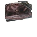 WEIXIER Black Crossbody Shoulder Bag / Small Messenger Bag