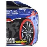 Retail price new: $80–$140 K&K Snow Socks Ultra Grip Series Tire Traction Socks – Size Large – Pair with Storage Bag
