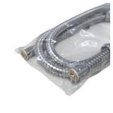 Mixed Bathroom Hardware Lot Korky Toilet Seal Shower Hose Tub Spout Grab Bar and Shower Caddy and Bathtub Safety Grab Bar Rail With Mounting Hardware