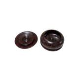 Decorative Match Holder Set With Round Tray, 4 Match Tubes & Small Wood Box
