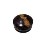 Decorative Match Holder Set With Round Tray, 4 Match Tubes & Small Wood Box