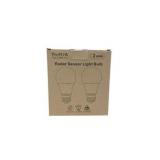 ProPOW Radar Sensor Light Bulbs 2 Pack Plus Infrared Sensor Lamp Holder