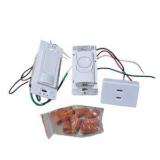 Mixed Electrical Switch Lot Lutron Maestro Sensor Dimmer Outlet Cover Wire Nuts