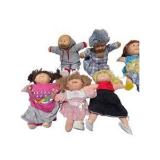Large Lot Vintage Cabbage Patch Kids Style Dolls, Mattel Hasbro Xavier Roberts, Assorted Cloth Dolls