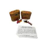 Assorted Mini Cultural Decor Lot - Guatemala Trouble Dolls, Ornate Brooch, Mini Pouches & Boxes